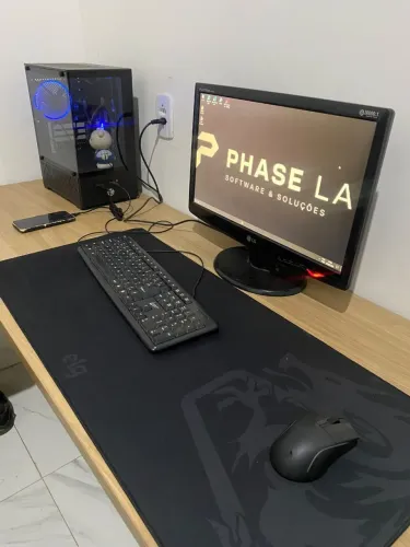 COMPUTADOR GAMER COMPLETO I5 DE 10°, 16 RAM, SSD 128GB, HD 500GB, MONITOR LG E ACESSÓRIOS