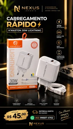 Carregador para iPhone