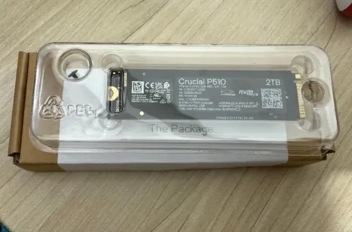 SSD NVMe 2TB Gen5 10000mbs/9500mbs