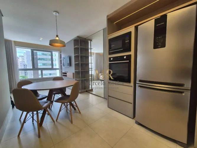 Apartamento com 1 dormitório para alugar, 49 m² por R$ 6.934,78/mês - Lourdes - Belo Horiz