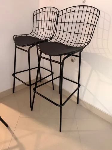 Vendo par de cadeiras altas estilo industrial