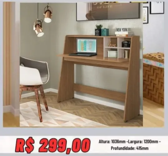 MESA DE COMPUTADOR A PRONTA-ENTREGA