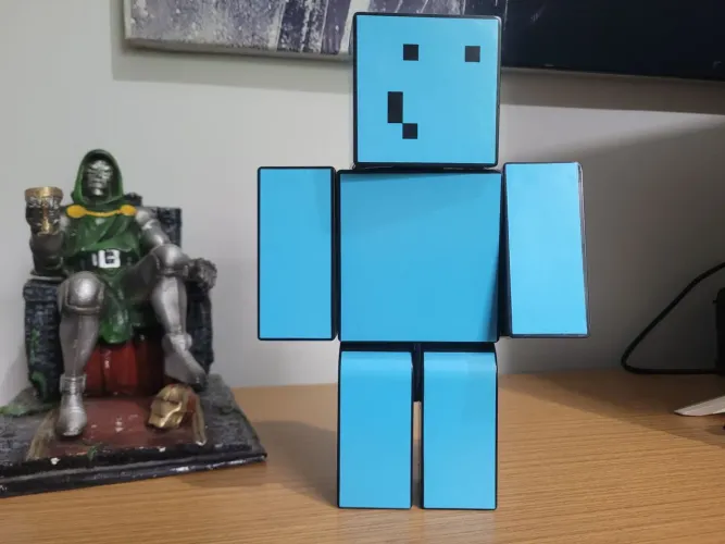 Boneco Minecraft