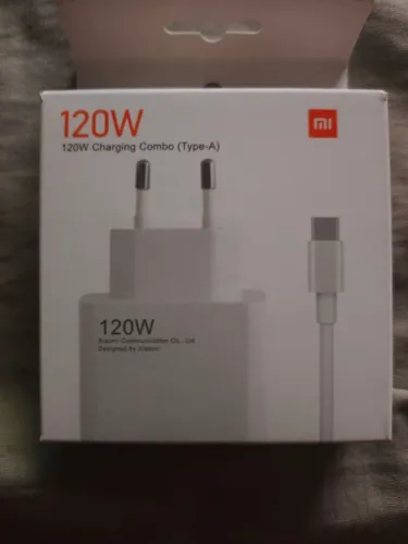 Carregador MI 120w Novo na Caixa com Cabo