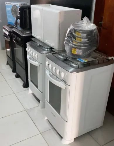 Kit Fogão + acessórios valor a partir de 300,00 opções variadas preços variados 