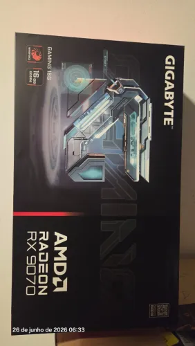 RX 9070 16Gb Gigabyte Gaming RX9070 AMD 16 GB 