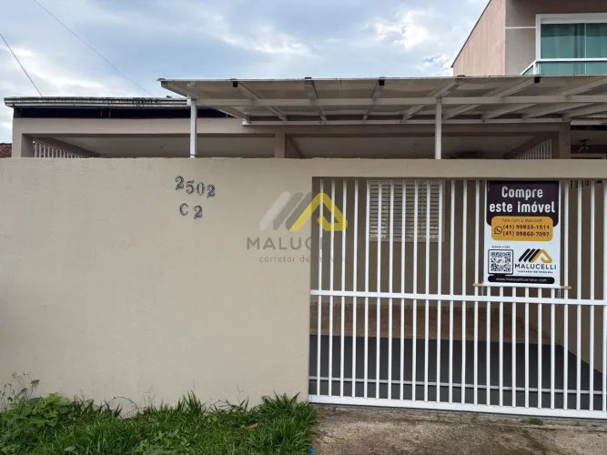 *Casa Pronta para Morar no Piçarras 2 Quartos, Rua Asfaltada e Total Segurança