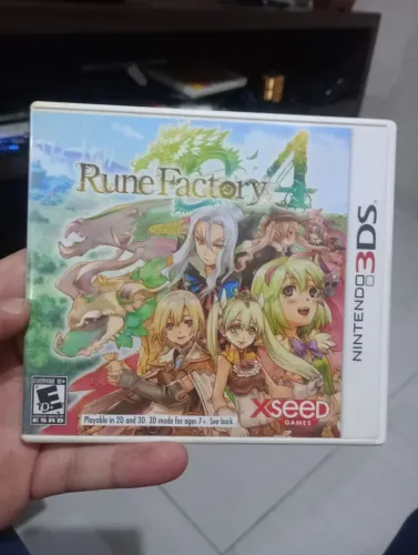 Rune Factory 4 - 3ds americano original RARO.