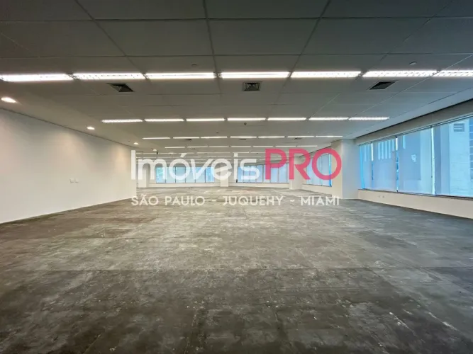 Laje Corporativa em prédio AAA na Faria Lima | 1100 m² no Itaim Bibi