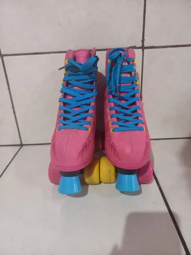 Patins quad rosa da Fila Juliet