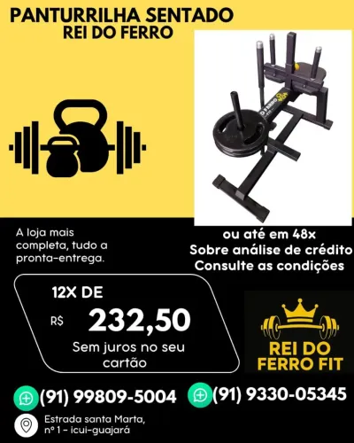 Panturilha sentada