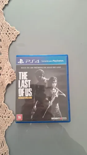 THE LAST OF US REMASTERIZADO PS4 - mídia física