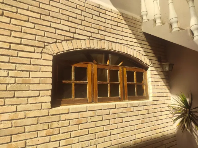 Porta e vitro madeira maciça 2 peças 