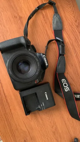 Canon EOS Rebel T5 + Lente 50mm f/1.8 STM - Kit Completo