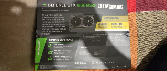 Gtx 1660 SUPER 6gb