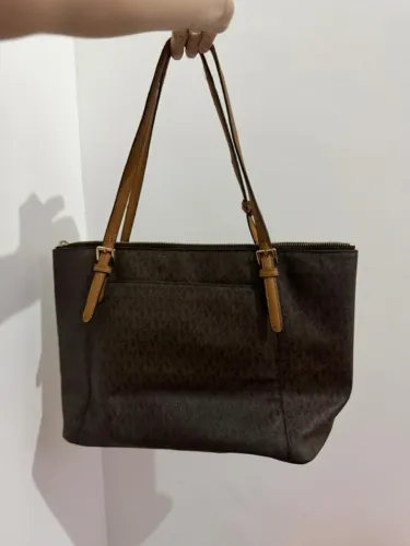 Bolsa Michael Kors Ciara - Couro Canvas