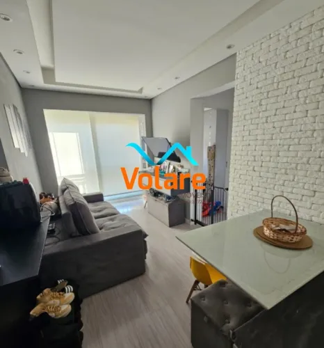 Apartamento à venda em Osasco-SP, Jaguaribe: 2 quartos, 2 salas, 1 banheiro, 1 vaga, 49m².