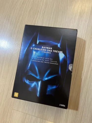 DVD Batman - O Cavaleiro das Trevas (Trilogia Completa) - 3 Discos
