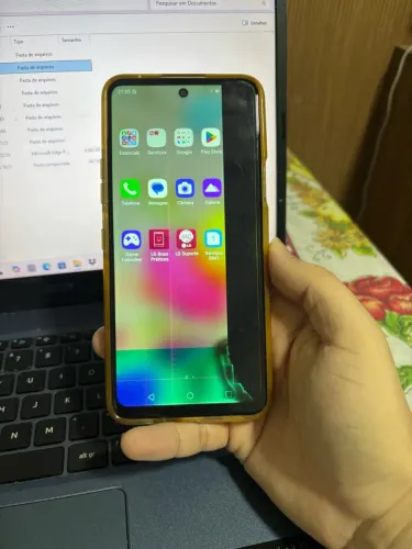 LG k52 com tela para trocar