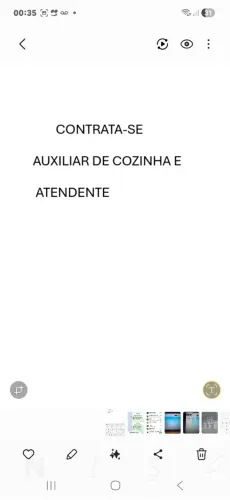 Hamburgueria contrata aux de cozinha e atendente