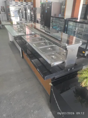 Bh Conjunto de buffet quente frio orçamento 
