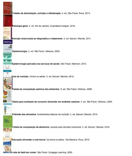 Doze livros em ótimo estado de conservação.