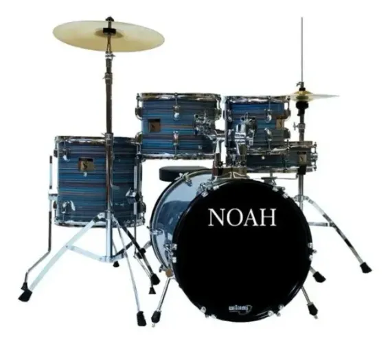 Bateria Noah Zowag Sc5 Series Compacta Funny Striped Cor Funny Sriped
