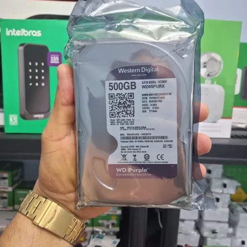 Hd intelbras 500 gb
