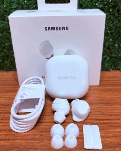 Fone de Ouvido Bluetooth Samsung Galaxy Buds Core - ANC, 35h - Novo, Entrega Grátis