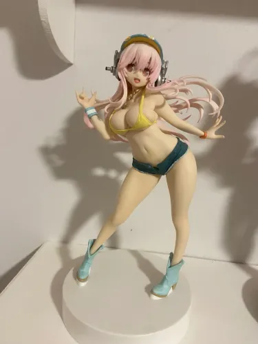 Figure original Super Sonico Campus Life SQ anime SoniAni Nitroplus