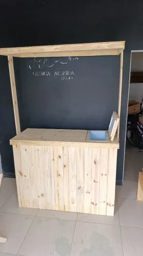 Barraquinha com baú para isopor whatsapp *08