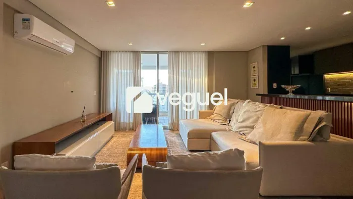 Apartamento mobiliado de 167m² sendo 2 suítes para alugar no bairro Cambuí, Campinas/SP