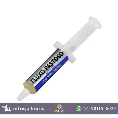 Fluxo de Solda Pastoso 10g Implastec *ENTREGA GRÁTIS*