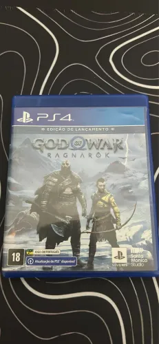 Jogo de ps4 - God of War Ragnarok - Edição com Atualização pra ps5