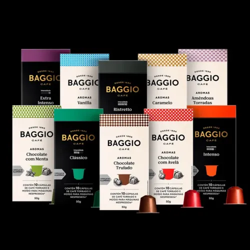 Café em Cápsulas Baggio- 100 Cápsulas 