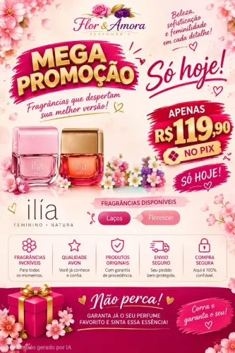 Mega promoção, Perfume ilía