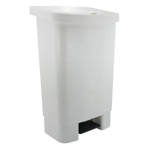 6396 - LIXEIRA PLASTICA 50 LTS -BRANCA LX-50 / MARCA: DELLAPLAST