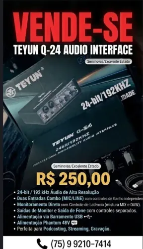 Interface de áudio