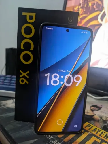 Poco X6 256 gb 8 de ram novo