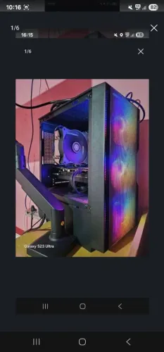 PC completo + tela+ kit de periféricos 
