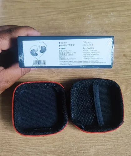 Fone Kz As16 Pro X Lacrado Com Case De Brinde