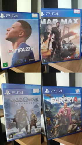 Jogos ps4 impecável