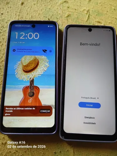 Dois smartphones pra conserto ou retirada de peças