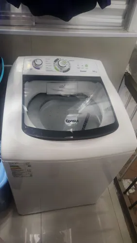 Máquina de Lavar Consul 11Kg Branca Bivolt 110v ou 220v Funcionando Normal