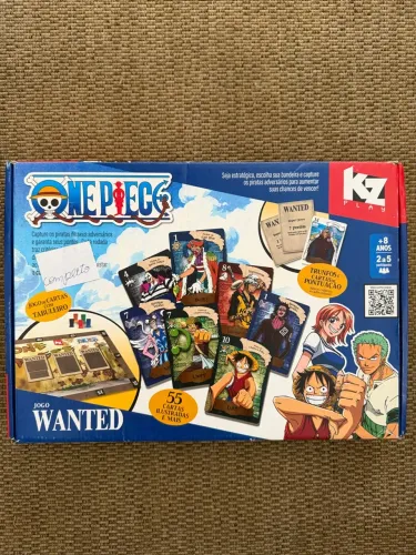 Jogo De Cartas E Estratégia Batalha Wanted One Piece Elka