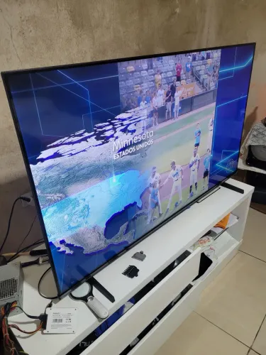 Tev 55 plg 144ghz nova na garantia e nota