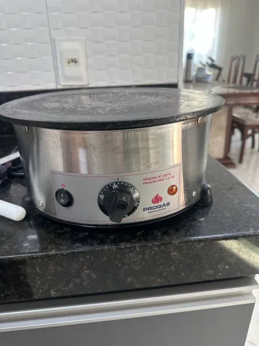 Máquina de Crepe Francês Elétrica Progás PRKF-101 ER Profissional