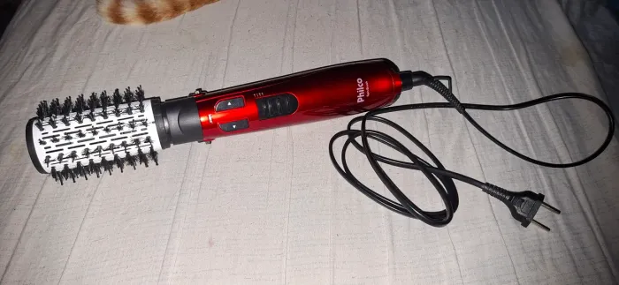 Escova secadora rotativa.