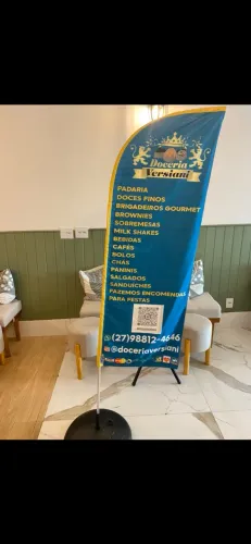 Estrutura Wind banner grande 