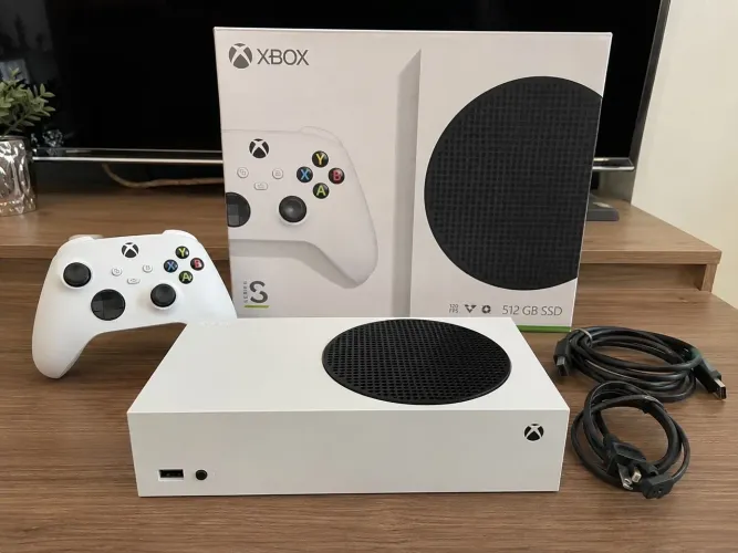 Xbox series S 512 Gb + caixa + nota fiscal